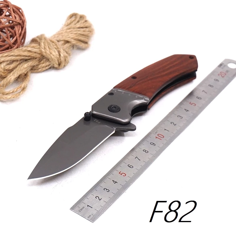 Tactical Knife Folding multi-function Survival Hunting Camping Tool Wooden Handle Outdoor Pocket Knives EDC Multi Tools | Инструменты