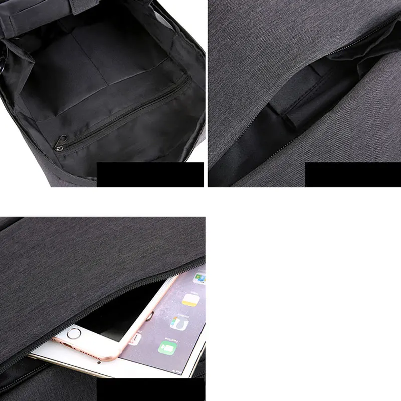 Рюкзак FANSON для ноутбука с usb зарядкой 15 6 дюйма защитой от кражи женщин и мужчин