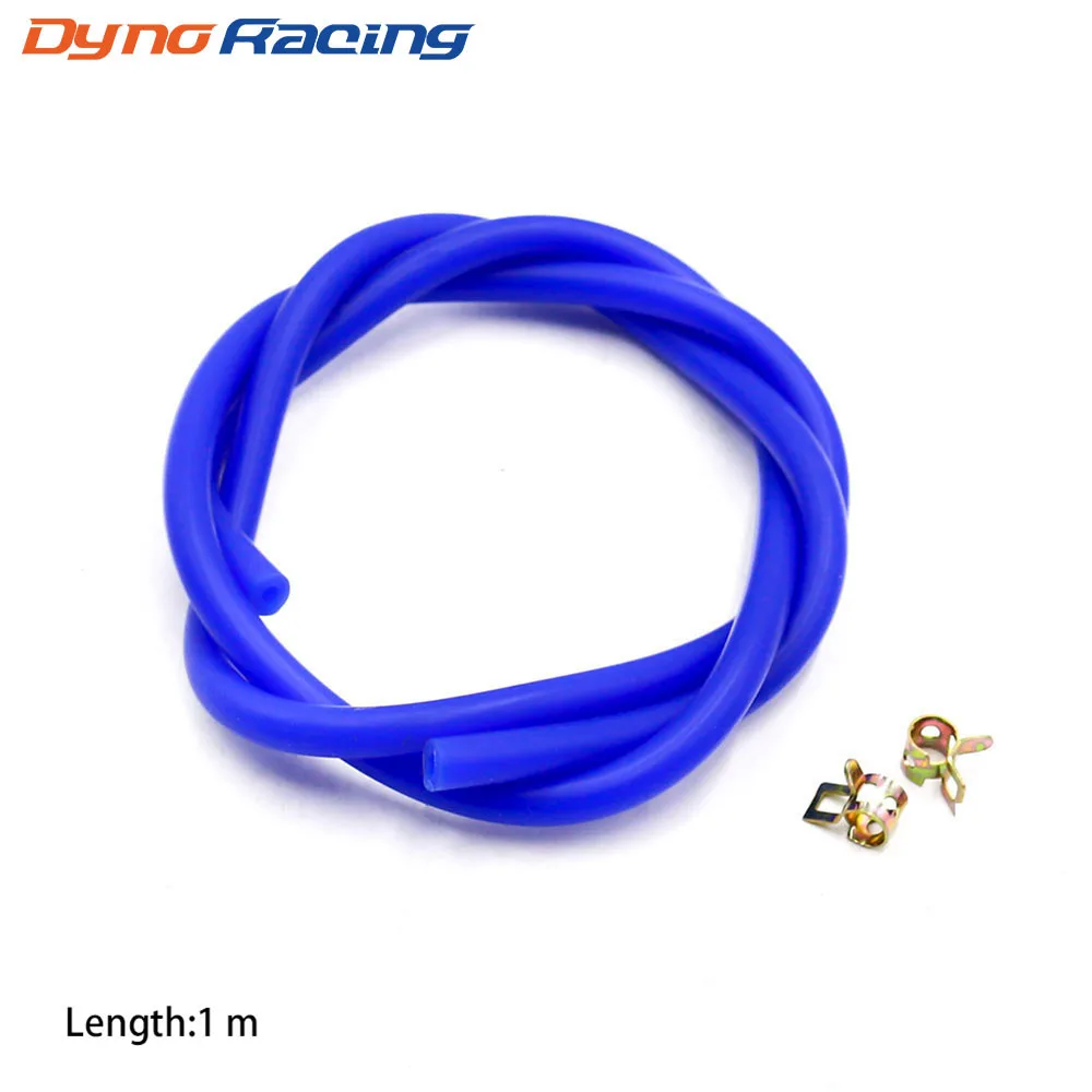 Dynoracing силиконовый вакуумный шланг силиконовая трубка синий охлаждающий ID:3/4/5/6 мм