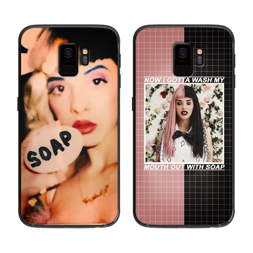 Забавный и милый мультяшный певец Мелани Мартинес мягкий чехол для телефона Samsung
