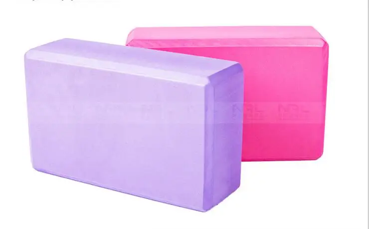 Wholesale 100pcs/lot EVA Yoga Blocks Foam Bricks Home Exercise Fitness Gym Practice Tool Size 23*15*7.5cm HQ Stretching | Спорт и