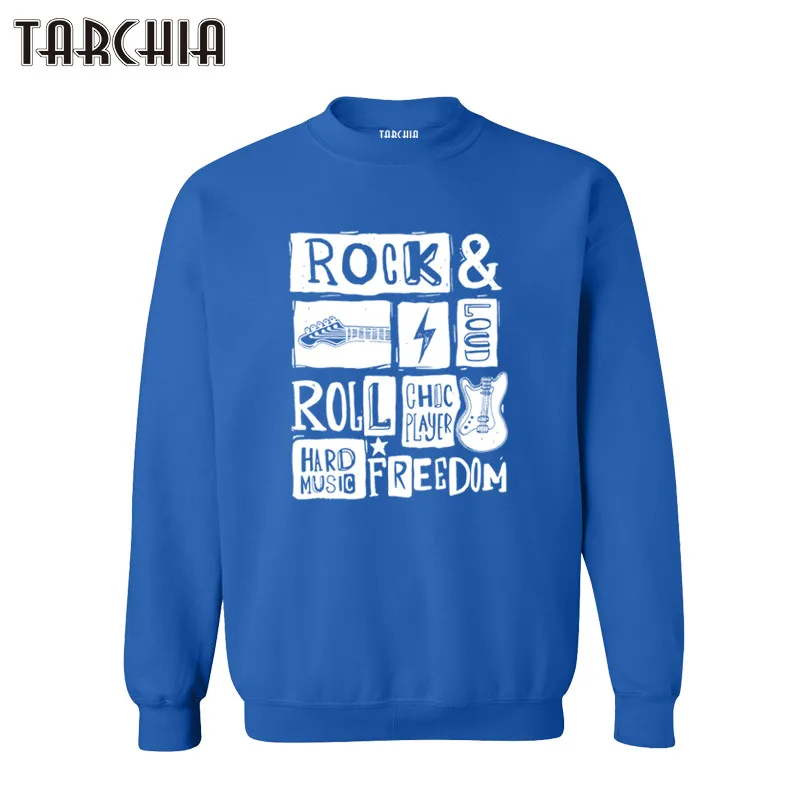 Толстовка TARCHIA Мужская в европейском стиле пуловер с капюшоном Свитшот рок-ролл