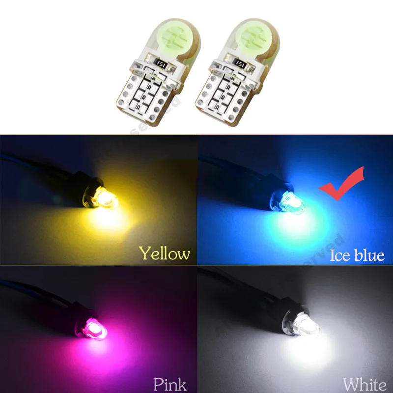 Авто T10 холодный ледяной СИНИЙ 194 W5W 168 COB 8 SMD кварцевая Автомобильная LED супер яркий