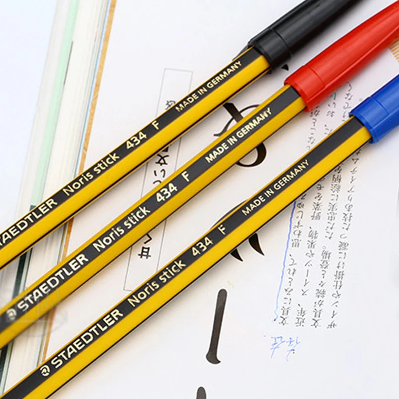 12 шт STAEDTLER 434F шариковые ручки цветные ручки масляные чернила школьные канцелярские принадлежности офисные принадлежности шариковая ручка для письма 0,5 мм