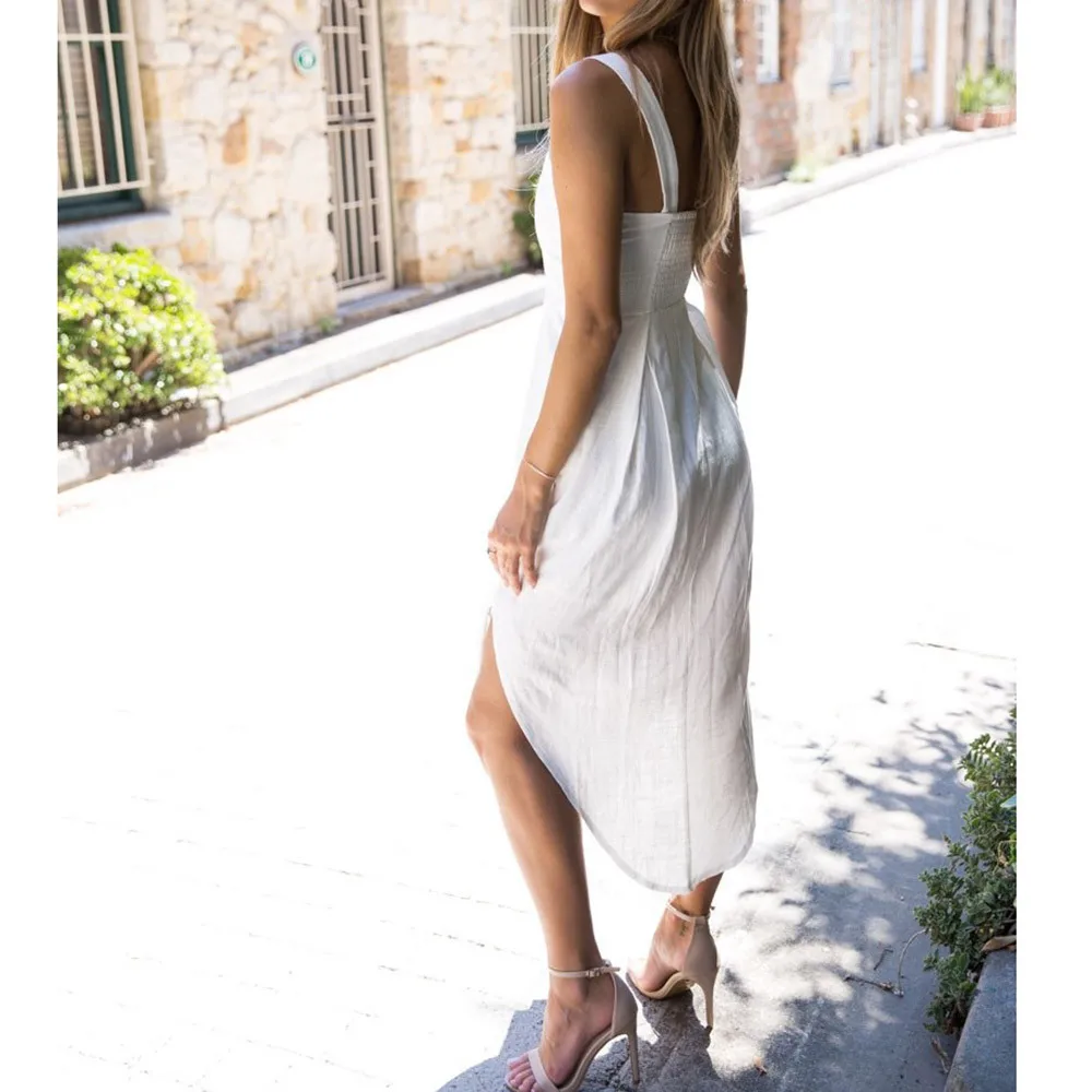 Feitong 2018 Женская vestidos verano модное праздничное необычное платье женская летняя