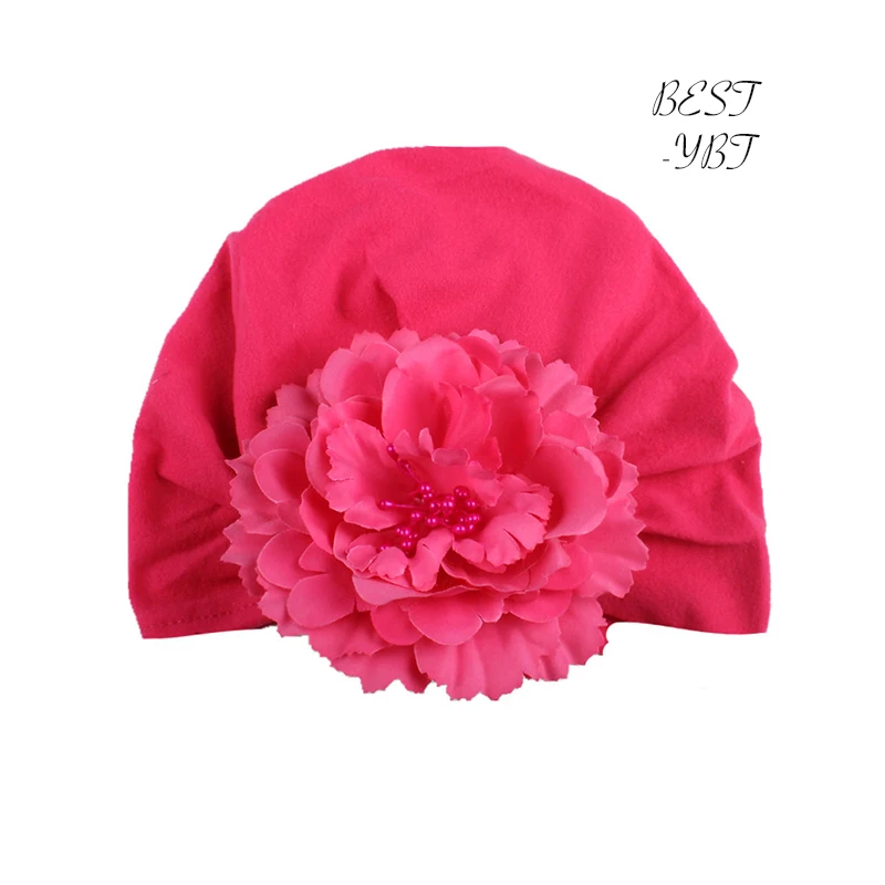 

Autumn and Winter Fashion European American Style Lovely Girl's Candy Color Cotton Rabbit Big Flower Bow Headwear