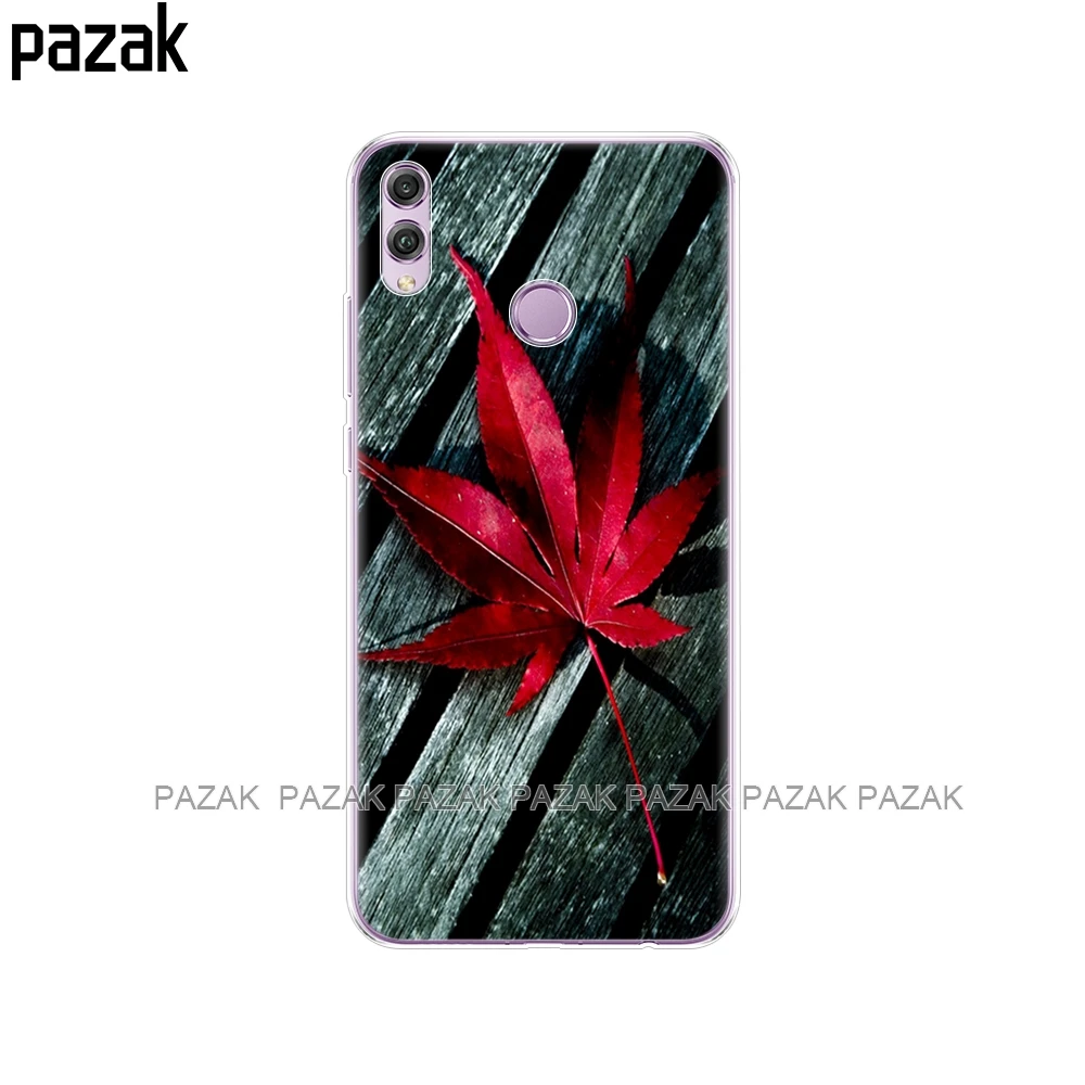 61384 Силиконовый чехол для huawei honor 8x, чехол 6,5 дюйма, мягкая задняя крышка из ТПУ для huawei honor 8x, защитный чехол для телефона, чехол, сумки с рисунком - Цвет: 61384