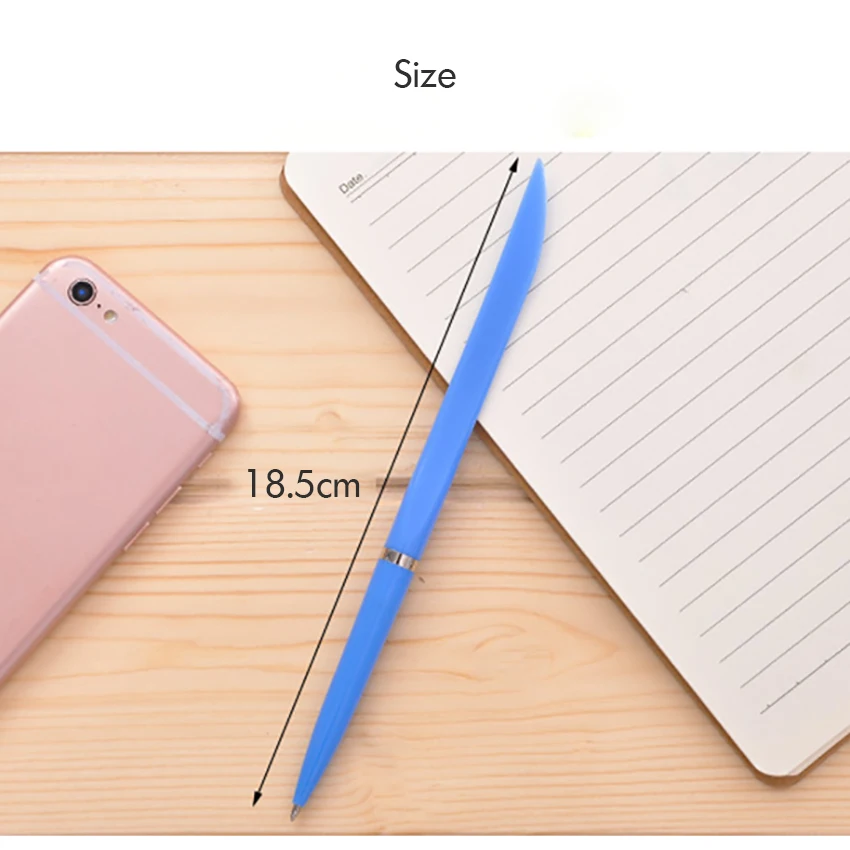 Шариковая ручка с ножом и хвостом стержень 0 5 мм синие чернила для письма отлично