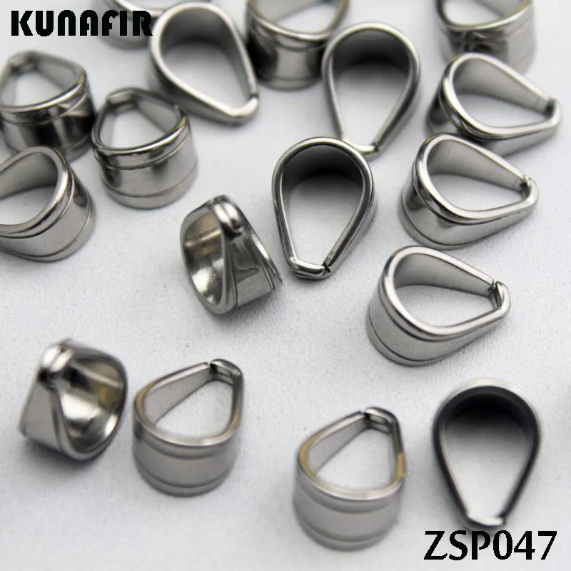 

7 мм крест-накрест зубы из нержавеющей стали крюк pandent Подвески ожерелье аксессуары ювелирные изделия DIY части 100 шт ZSP047