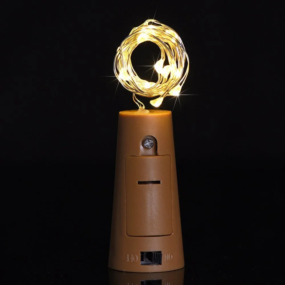 Светодиодная гирлянда из медной проволоки 6 шт. 2 м|light copper wire|light stringxmas led string |