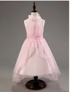 

Wedding Formal Flower Girl Dress Gown Free Shipping Beauty Girl's Dresses New 2017 Dresses for Girls