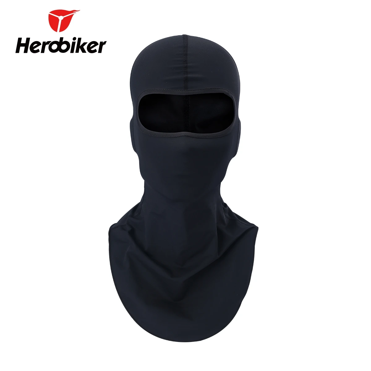 Herobiker мужские черные Балаклава мото маска ветрозащитный Уход за кожей лица Мото
