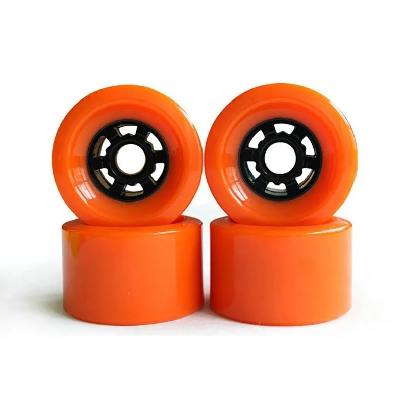 2020 New Arrival DIY 80mm 87mm 83mm 90mm 97mm Skateboard Wheel For SHR78A Red Color PU Wheels Soft Resistant Longboard Wheels