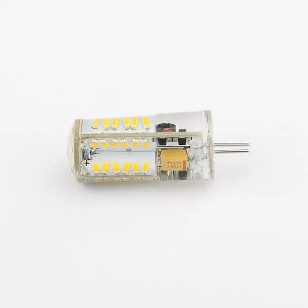 57 светодиодов 3014 SMD G4 Светодиодная Лампочка 4 Вт 12 В постоянного тока/12