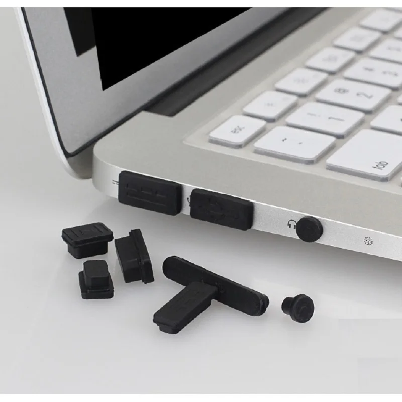 Новый силиконовый чехол для Macbook Air 13 Pro 15 USB пылезащитный заглушка Retina ноутбук