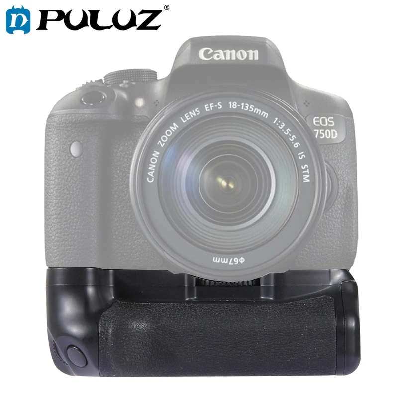 PULUZ Battery Grip For Canon Vertical Camera 750D/760D Digital SLR Free Strap | Электроника