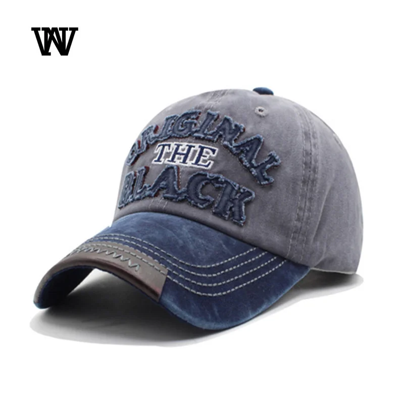 Vintage Style Baseball Cap Mens Snapback Hat Summer Hip Hop Fitted Hats for Men Women Embroidery bone gorras BQM-CZX26 | Аксессуары для