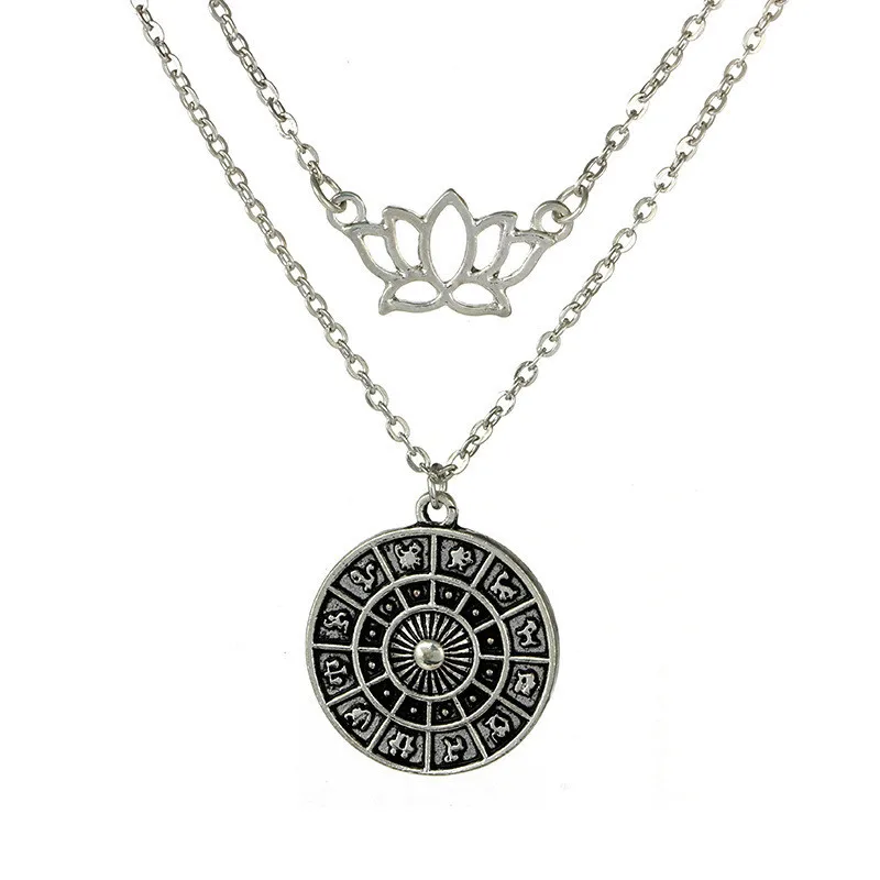 Многослойное ожерелье с кисточками для монет подвесками модное колье бусинами