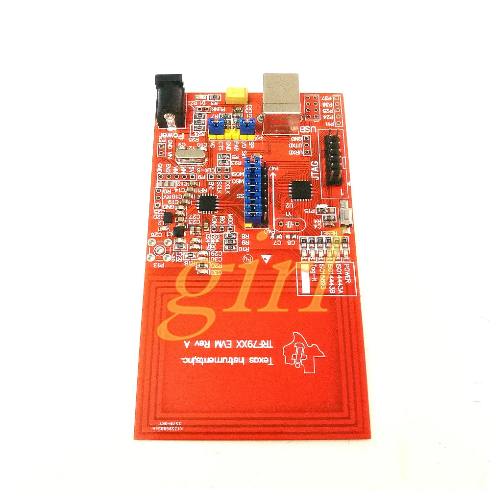 Placa de Desenvolvimento Código de Aprendizagem Rfid Trf7960 Trf7960a Trf7970aevm Trf7961