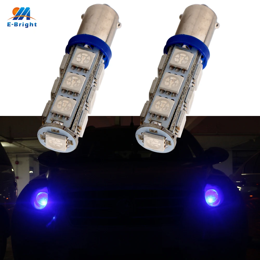 2 шт./лот BA9S 5050 13 SMD 12V 24V DC подсветка карты T4W T11 16111 16113 1895 автомобиля 13led интерьерные