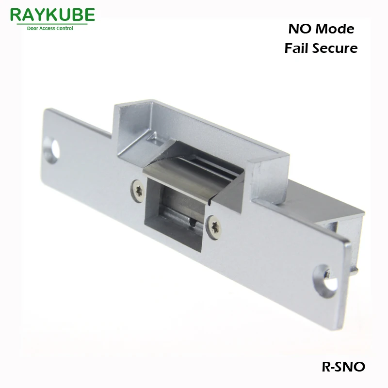 

RAYKUBE NO Electronic Strike Door Lock For Access Control System Fail Secure R-SNO