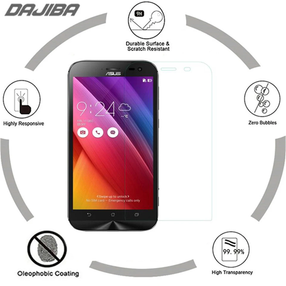 2.5D 9H закаленное стекло для ASUS Zenfone 3 ZOOM ZE553KL Защитная пленка экрана с защитой от