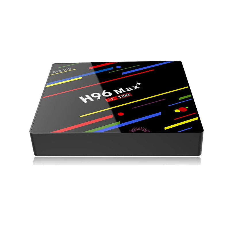 H96 MAX plus 4 Гб 64 ГБ Android 8 1 ТВ приставка RK3328 Четырехъядерный 4G/32G USB 3 0 Smart 4K медиаплеер