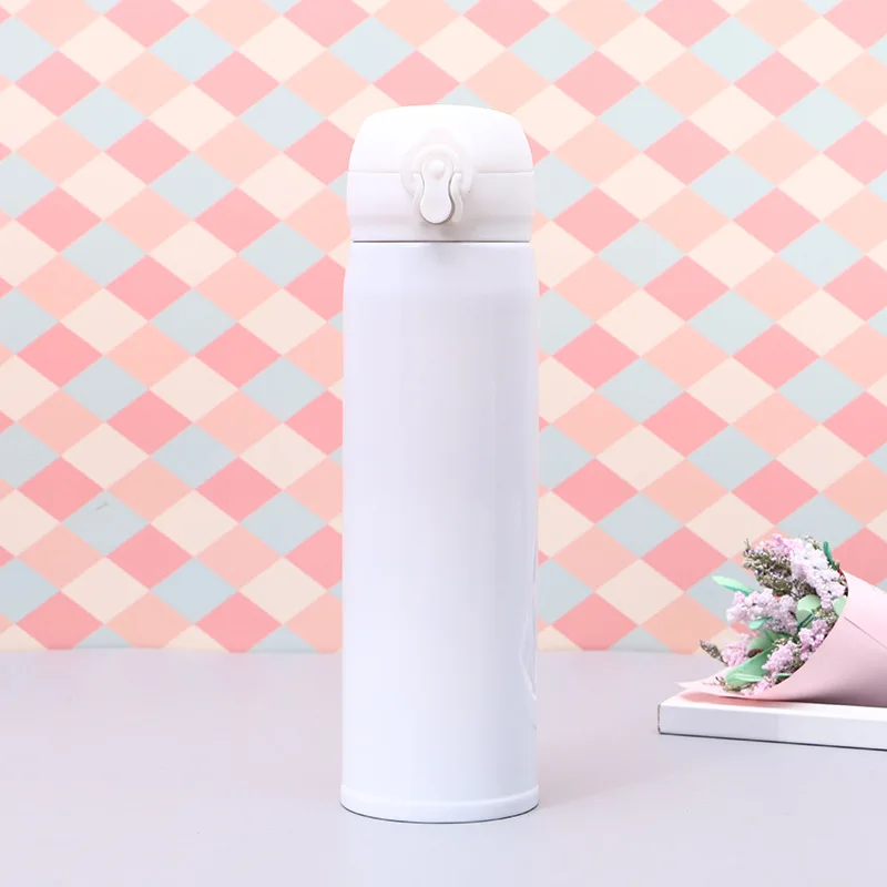 Creative New Stainless Steel Thermos Cup Outdoor Portable Bounce Simple Gift |