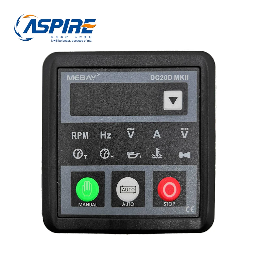 

Auto Diesel Enegine Start Controller Mebay DC20D, Generator Control Module DC20D MKII