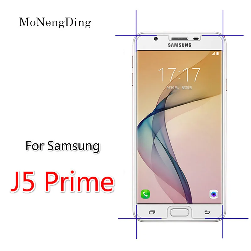 Защитное закаленное стекло для Samsung Galaxy J5 Prime 2.5d Защита экрана J5prime j5 us 9h защитная