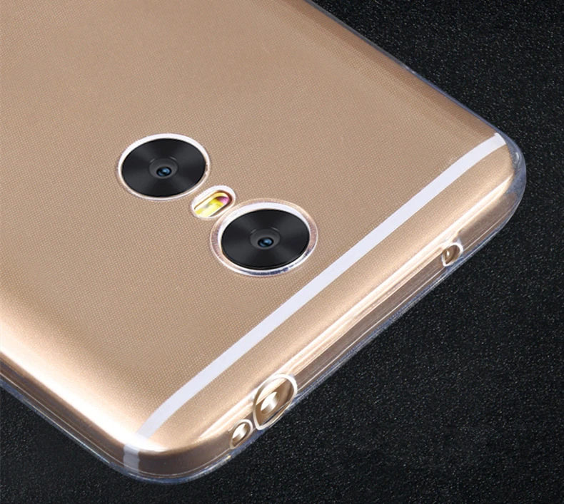 Ультратонкие для Xiaomi Redmi Note 4 случаях прозрачный ТПУ чехол мягкий note4 телефона