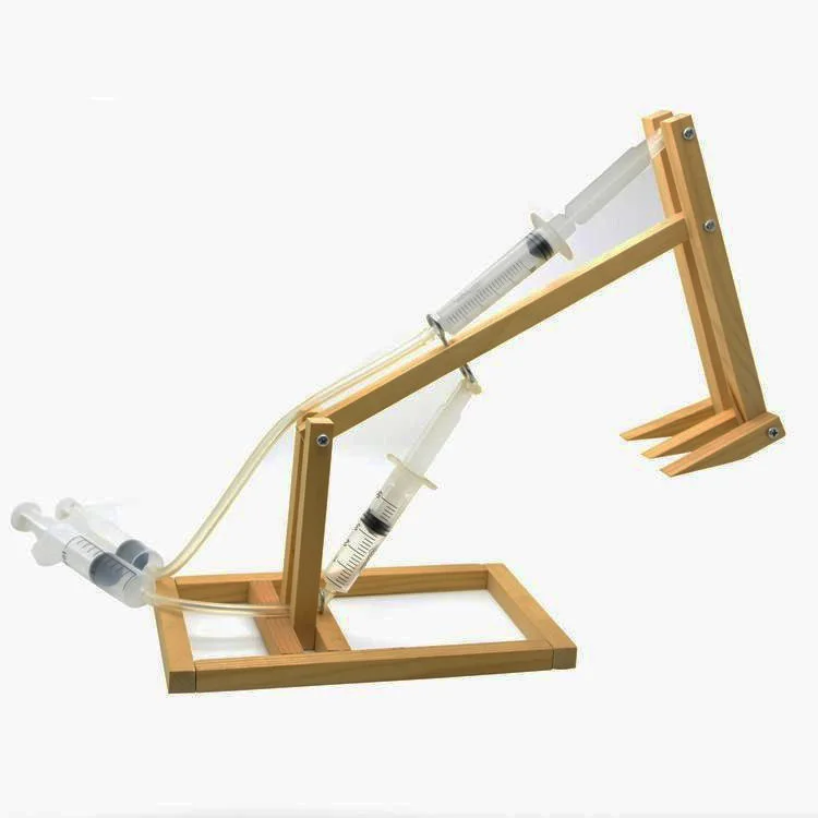 

Technology Gizmo DIY Handmade Toy Excavator Model Toy Physical Test Lever Toy