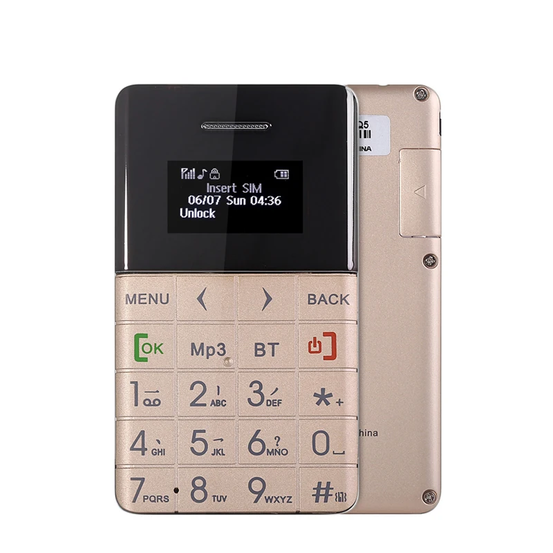 Лидер продаж AEKU Qmart Q5 1 0 &quotмобильного телефона для детей ультра тонкие карты