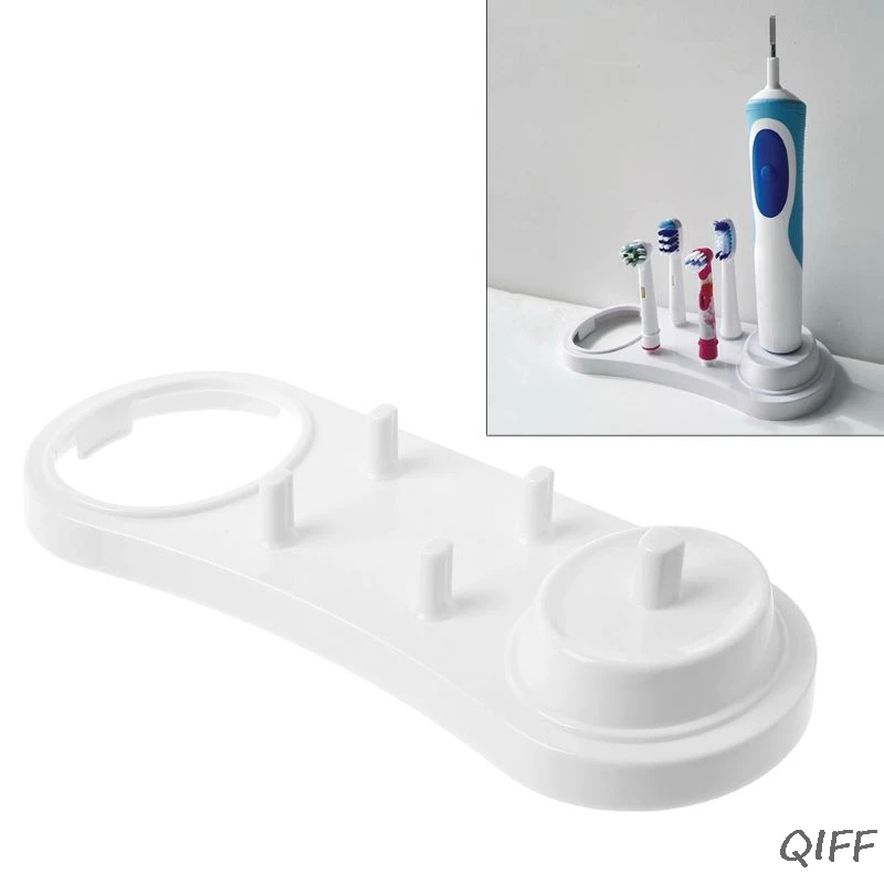 Держатель для электрической зубной щетки ванной комнаты подставка 4 щеток и 1
