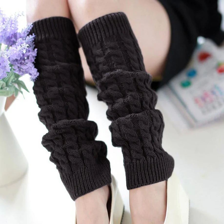 Новое полезное прибытие женские Chaussette высокие модные зимние теплые гетры