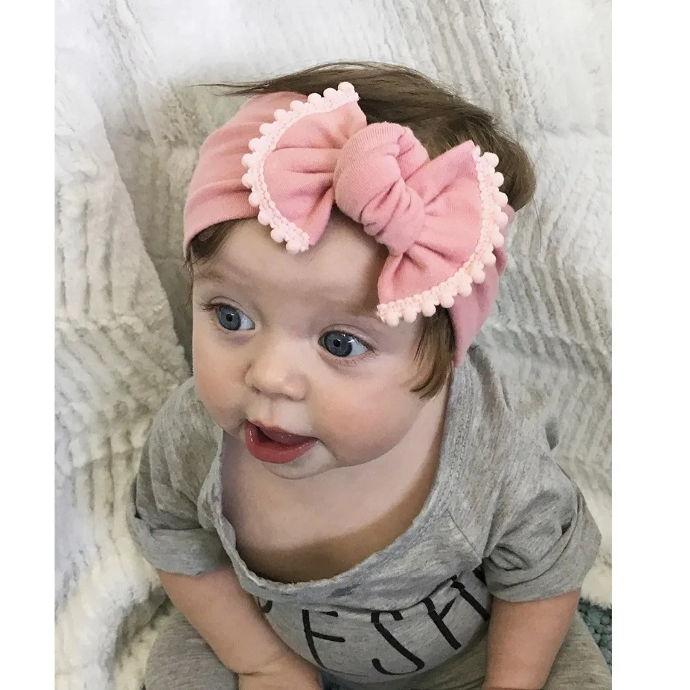 Нейлоновая девушка головная повязка для девочек витая завязанная нейлоновая