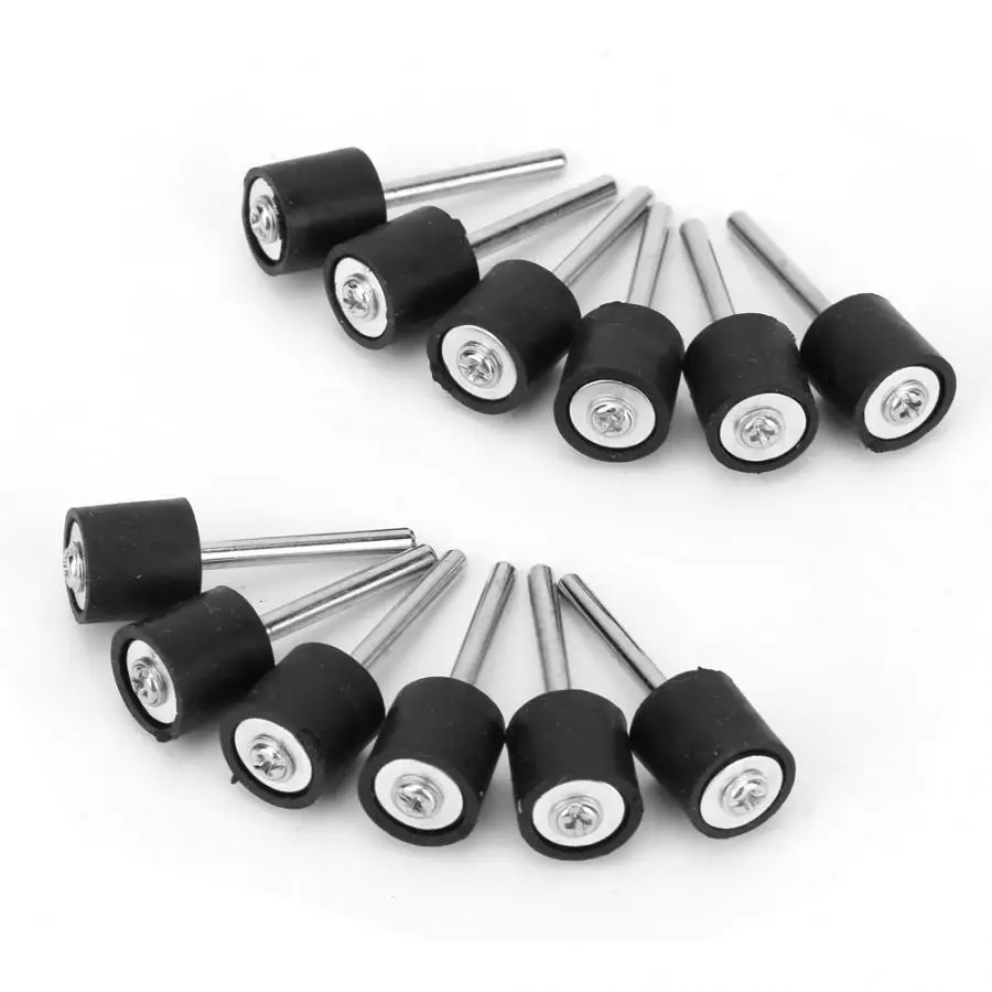 Шлифовальный круг 12 шт. полировальный шлифовальный барабан резиновый стоячий