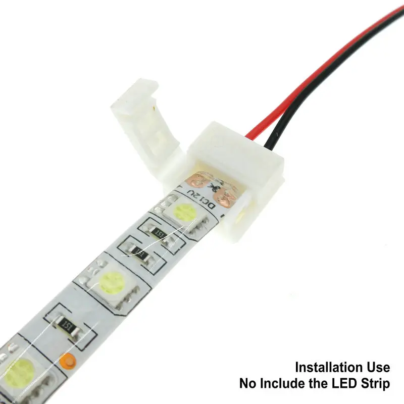 Бесплатный Сварочный соединитель для водонепроницаемой светодиодной ленты 2pin 10