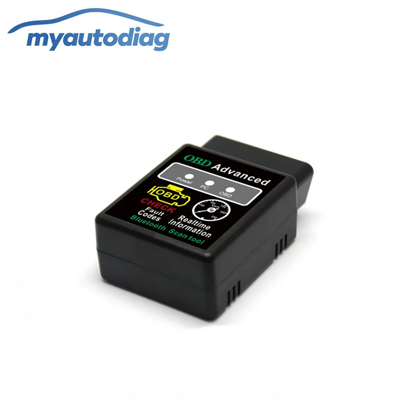2017 Bluetooth OBDII ELM327 V1.5 OBD2 считыватель кодов с чипом PIC18F25K80 ELM 327 адаптер работает на