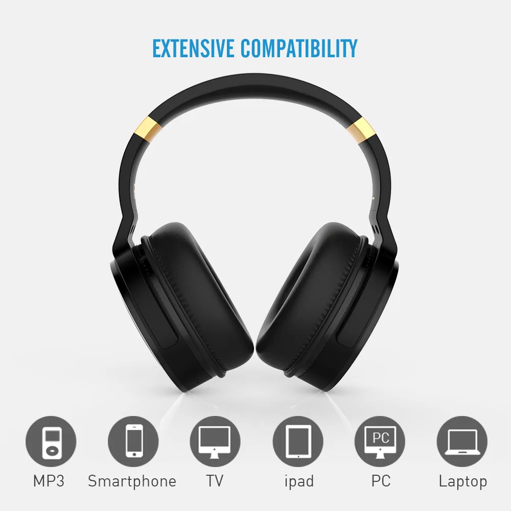 Беспроводная Bluetooth гарнитура, активные наушники с шумоподавлением, наушники, мобильный сабвуфер, гарнитура для звонков, HIFI, звуковой эффект, спортивные