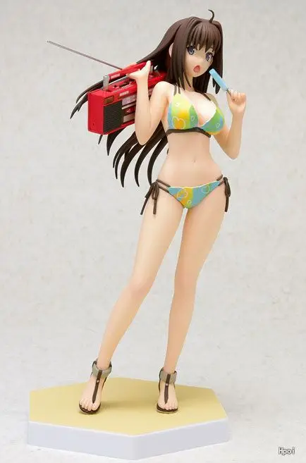 Новинка лидер продаж 16 см сексуальные фигурки Mahotsukai no Yoru Aozaki Aoko Magic Gunner Miss Blue