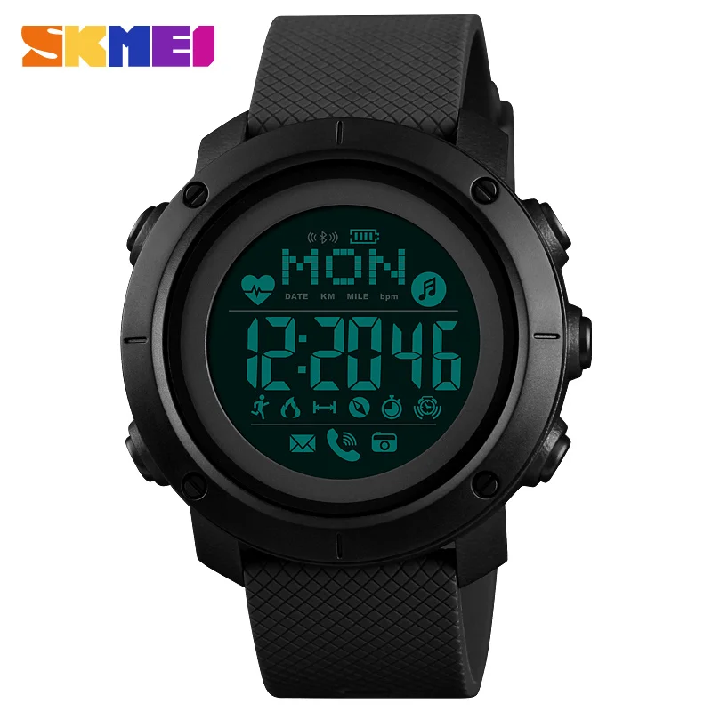 Умные часы для Android Wear OS IOS Bluetooth женские умные мужские спортивные с компасом SKMEI