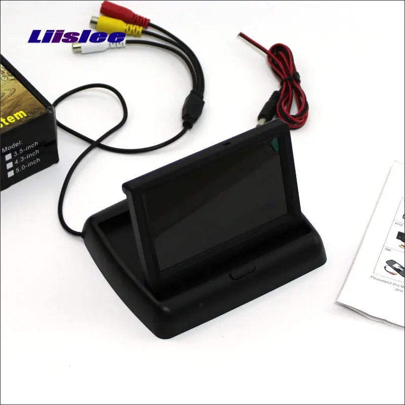 Liislee для Renault Megane 2 II Автомобильный складной HD TFT LCD 4 3 дюймовый монитор экран