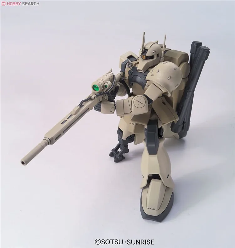 Bandai Gundam 1/144 HGUC MS-05L ZAKU I Тип снайпера(YONEM KIRKS CUSTOM) мобильный Костюм Фигурки собрать модель наборы игрушек