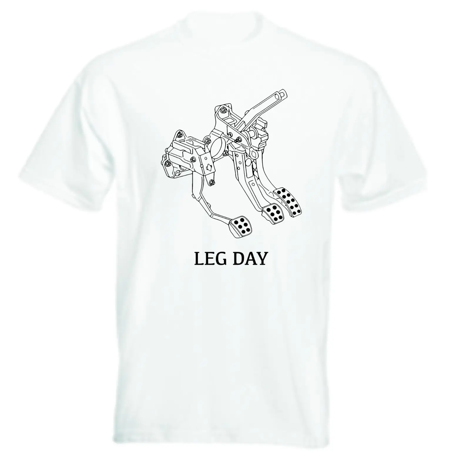 Футболка на день ног классная Повседневная футболка для тренировок тренажерного