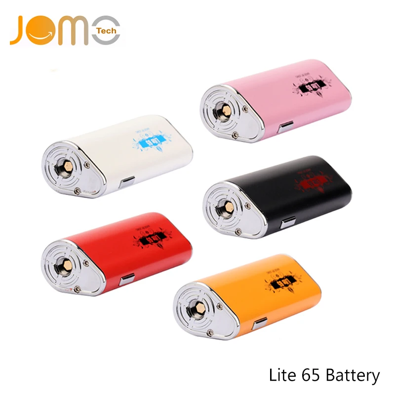 Jomo USB Passthrough 5 цветов электронная сигарета батарея 65 Вт 2200 мАч Lite для РБА RDA RTA Танк