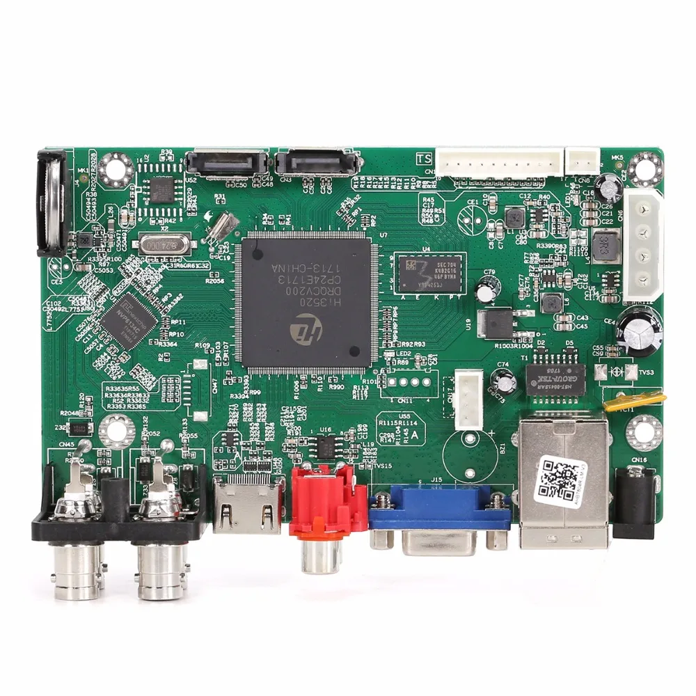 AZISHN AHD DVR CCTV основной Borad AHB7804R LM V3 4CH 2MP 1080N H.264 TVI CVI аналоговый IP 5 в 1 Гибридный