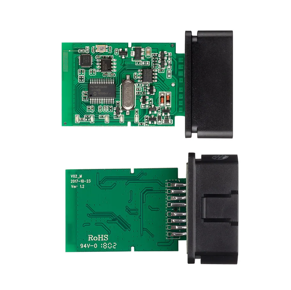 ELM327 V1.5 Wifi/Bluetooth с PIC18F25K80 на Android/IOS Elm 327 считыватель кодов OBD II wifi bluetooth Автомобильный obd2 диагностический инструмент