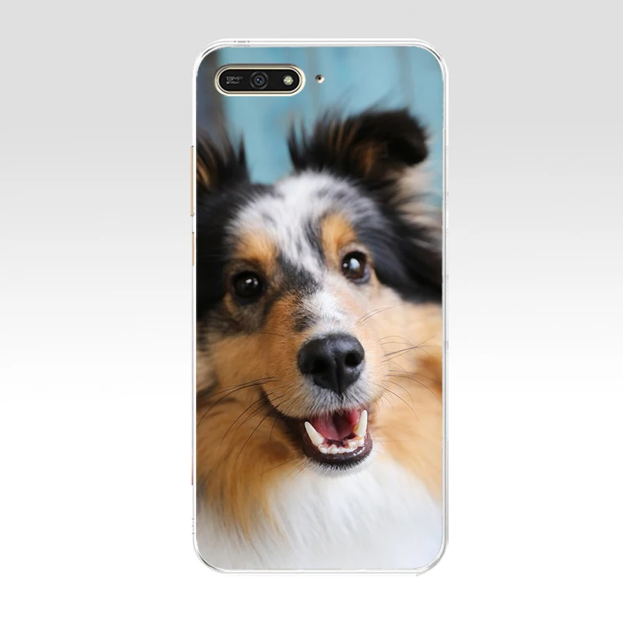 165AQ sheltie Мягкий Силиконовый ТПУ чехол для huawei Honor 7a pro 7x play 5 45 7 дюймов Чехол |