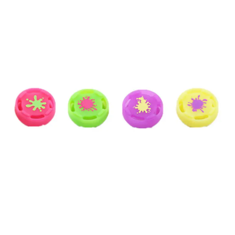 4pcs-splatoon 4 шт Силиконовые аналоговые ручки для большого пальца джойстик Pokeball cap s крышка палочки крышка кожа для пульта переключения для Kind NS JoyCon контроллер - Цвет: 4pcs-splatoon